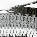 photo of wrap crochet method