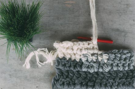 Crochet swatch