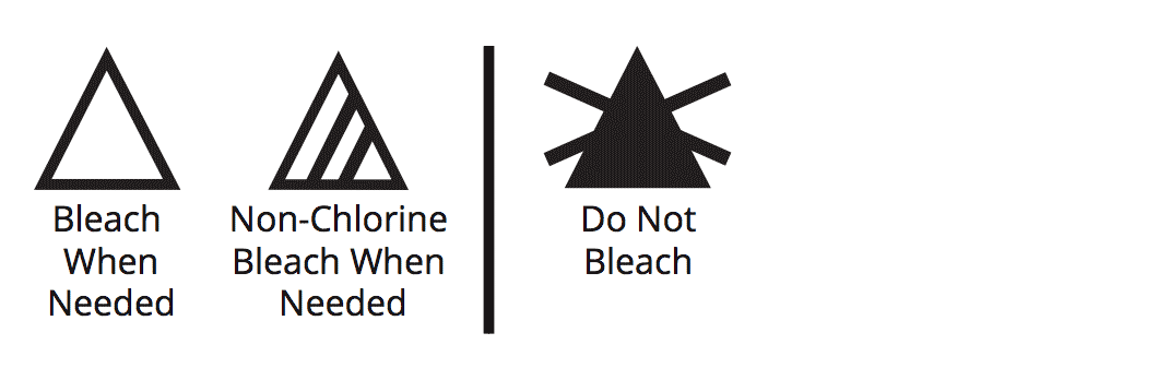 Bleaching Symbols